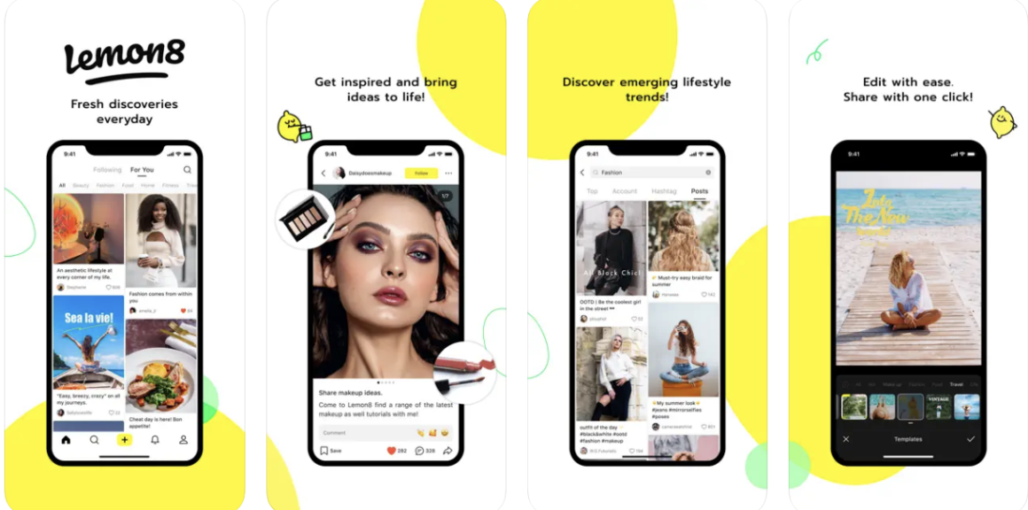 ByteDance-Owned Lemon8 hits US App Store Top 10 Charts