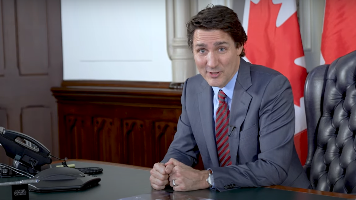 Canada’s Prime Minister Justin Trudeau ‘geeking out’ over Artemis 2 moon announcement