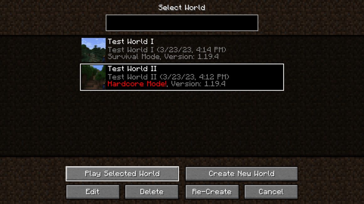 How to Switch a Minecraft World from Survival to Creative to Hardcore