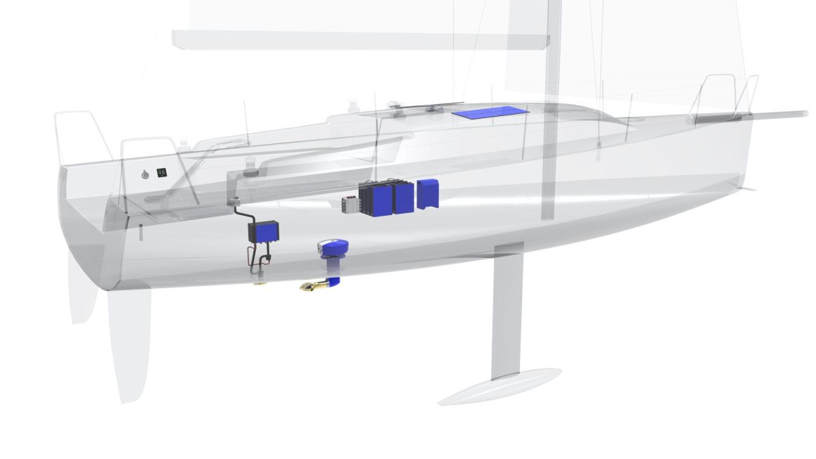Oceanvolt’s Electric Boat Motor Uses Water or Wind to Recharge