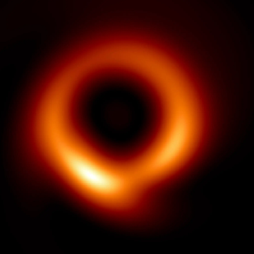 You saw the first image of a black hole. Now see it better with AI.