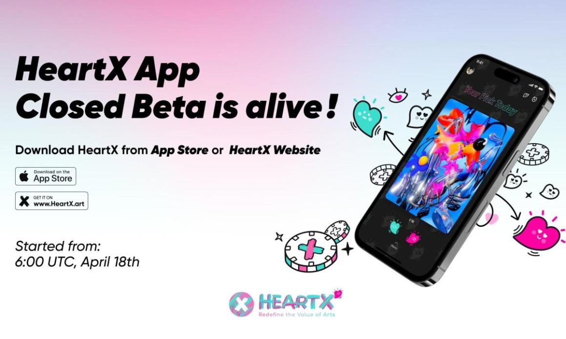 artwork-marketplace-and-community-platform-heartx-announces-app-product-close-beta.jpg Artwork Marketplace and Community Platform HeartX Announces App Product Close Beta