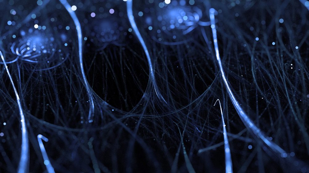 blue-blurred-background-with-abstract-shapes New “Biohybrid” Neural Implant Could Restore Function in Paralyzed Limbs