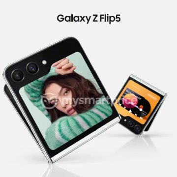 Samsung Galaxy Z Flip5: Fresh leak confirms new design in first official image