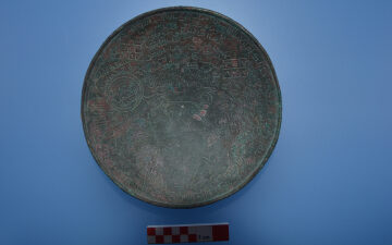 800-year-old healing bowl emblazoned with double-headed dragon unearthed in Turkish castle