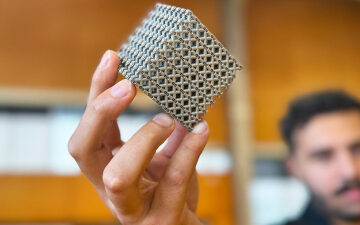 A 3D-printed titanium ‘metamaterial’ design solved a longtime engineering issue