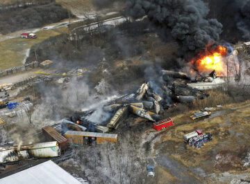 Costly fines but no criminal charges for Norfolk Southern after Ohio train derailment
