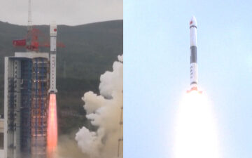 China launches 10 satellites on 2 rockets less than 6 hours apart (video)
