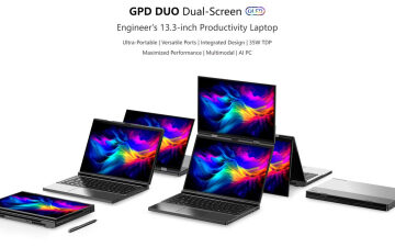 GPD’s powerful dual-OLED laptop is now available to order