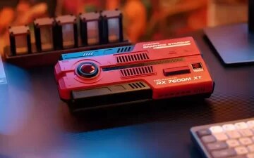 Ayaneo debuts retro-futuristic eGPU dock featuring Radeon RX 7600M XT
