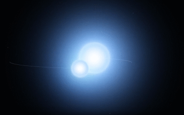Scientists find rare double-star system where one star orbited inside the other