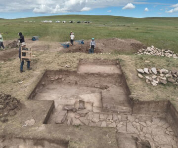 Mongolian Wall Excavation Reveals Medieval Artifacts, Tools, and Even a Human Body