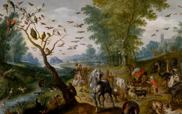 How the Old Masters painted animals: dragonfly wings and butterfly dust