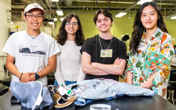 Rice University students design high-tech vest to help blind dogs navigate
