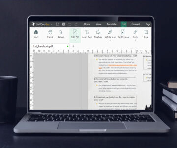 A perpetual license for this PDF editor used to be