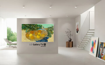 LG’s Gallery TV promises to transform your wall into an art museum