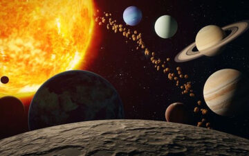 What is below Earth, since space is present in every direction?