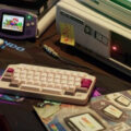 This compact mechanical keyboard looks like a love letter to the Game Boy Advance