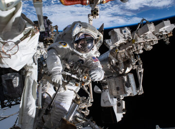 NASA Astronaut Chris Williams Closes Out Space Station Mission