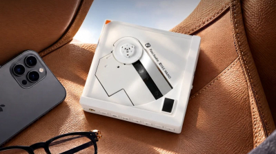 This Portable CD Player Evokes Discman Nostalgia With A MagSafe Twist